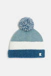 Bonnet à pompon bleu Garçon