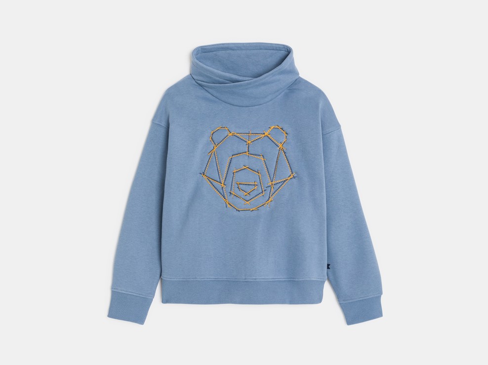 Sweatshirt blau Jungen 2