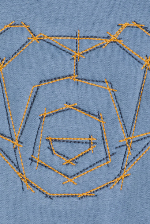 Sweat-shirt bleu Garçon