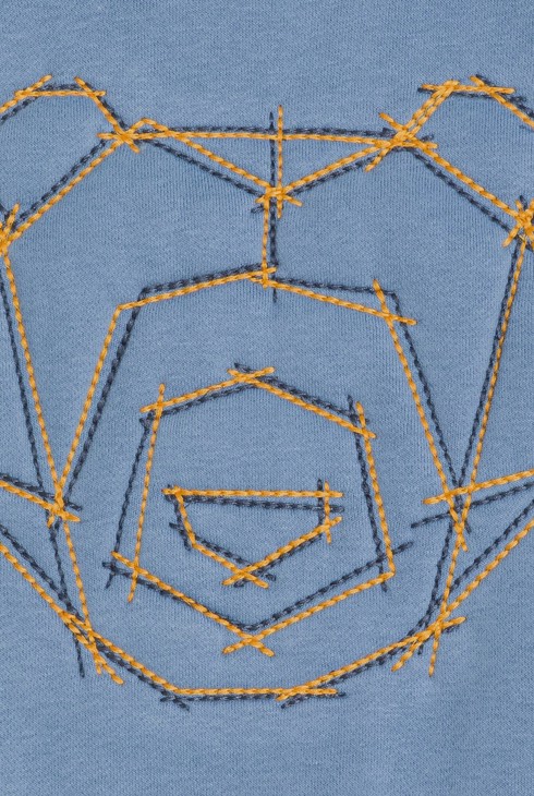 Sweat-shirt bleu Garçon