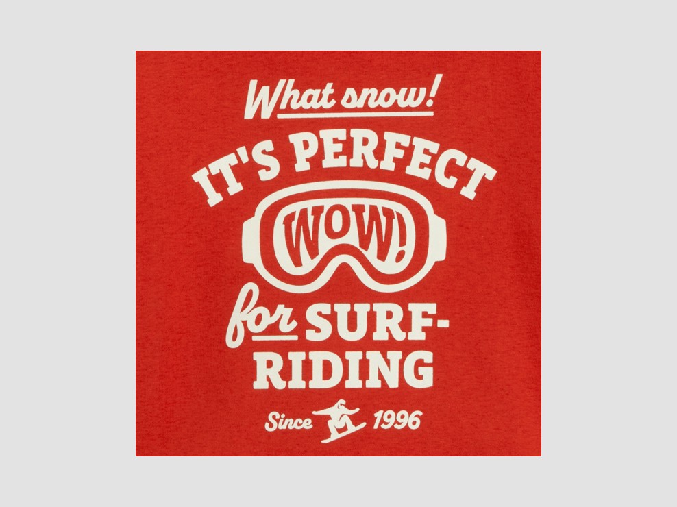 Felpa con scritta arancione bambino 2