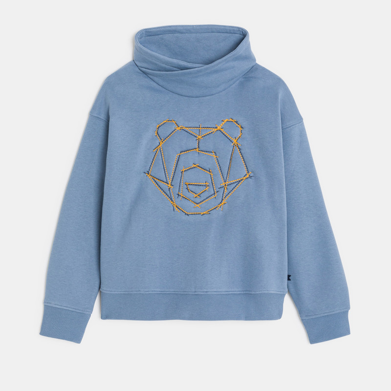 Sweatshirt blau Jungen
