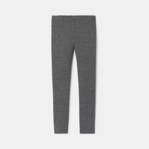 Leggings pied de puce gris Fille 1