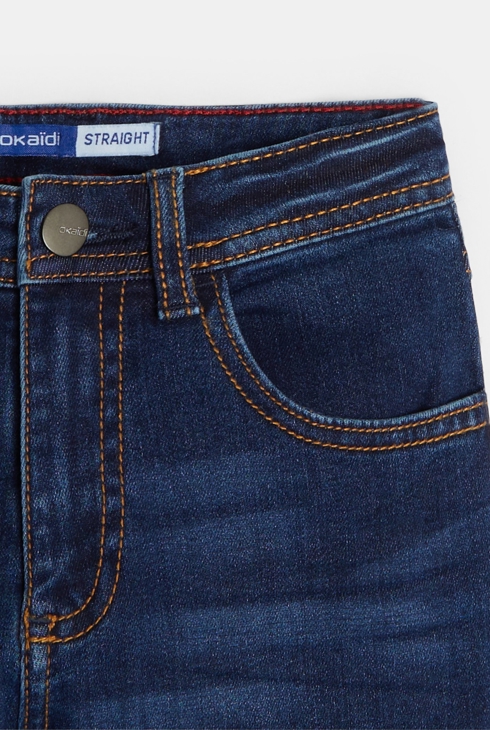 Straight-Jeans in Blau für Jungen 2