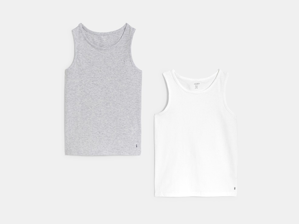 Tanktop aus Baumwolle (2er-Pack) für Jungen 1