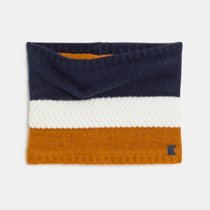 Snood rayé bleu marine Garçon 1