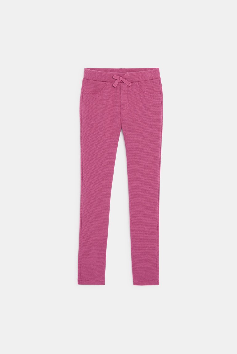 Jegging à taille réglable bébé fille gris