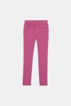 Jegging en jersey Milano pailleté rose Fille