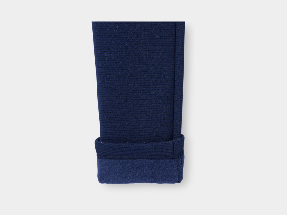 Jegging chaud brillant bleu marine fille 2