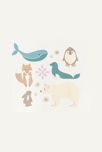 T-shirt manches longues animaux blanc bébé fille 2