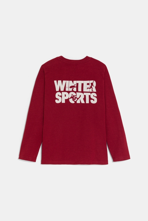 T-Shirt mit Motiv vorne und hinten für Jungen 2