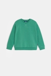 Sweat-shirt uni vert Garçon