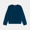 Sweat-shirt uni bleu marine Garçon