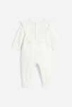 Dors-bien velours faon blanc et brillant bébé fille 3