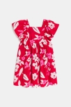 Robe imprimée rouge Fille
