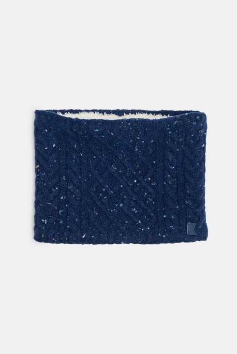 Snood a trecce blu bambino 1