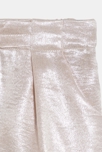 Short chic lamé gris bébé fille 2