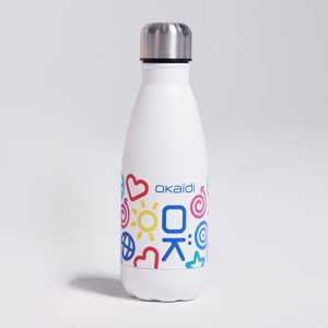 Children's coloured water bottle 500 ml 1