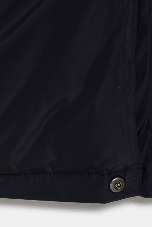 Schwarze wasserabweisende Skihose Jungen 2