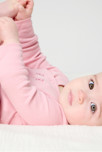 Bodi evolutivo punto rosa recién nacido bebé niña (pack de 2) 4