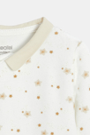 Dors-bien velours étoiles beige bébé garçon 2