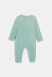Dors-bien velours côtelé vert bébé garçon 3