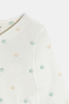 Body évolutif étoiles vert bébé mixte (lot de 2) 2