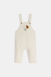 Salopette van joggingstof en jersey body met hondjes voor babyjongens 3