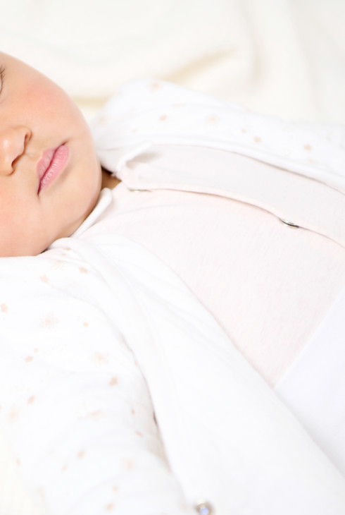 Ensemble 3 pièces coton étoiles blanc naissance garçon 1