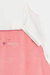 Gigoteuse velours lapin rose bébé fille 4