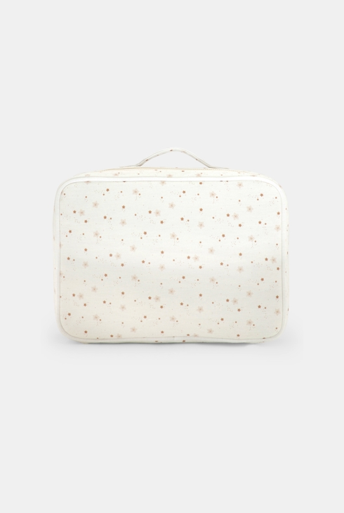 Valisette rigide coton étoile blanc bébé naissance 1
