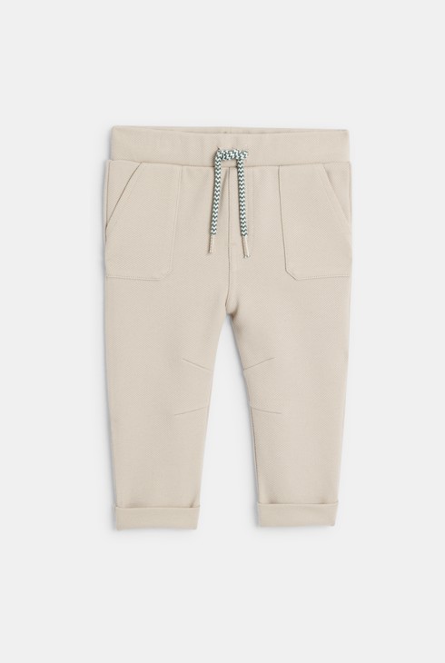 Weiche braune Mesh-Hose Kleinkind Junge 1