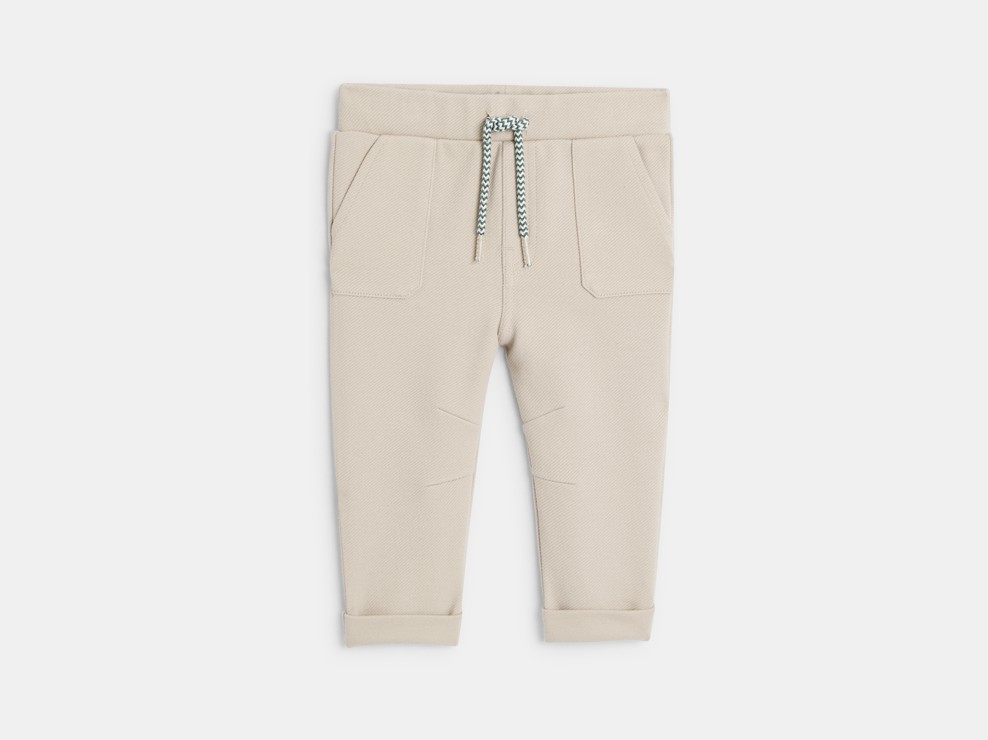 Weiche braune Mesh-Hose Kleinkind Junge 1