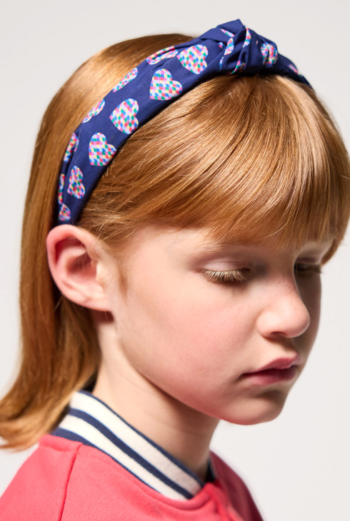 Diadema efecto nudo niña 1