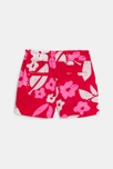 Short fleuri rose bébé fille 3