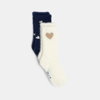 Chaussettes motif cœur pailleté Fille (lot de 2)