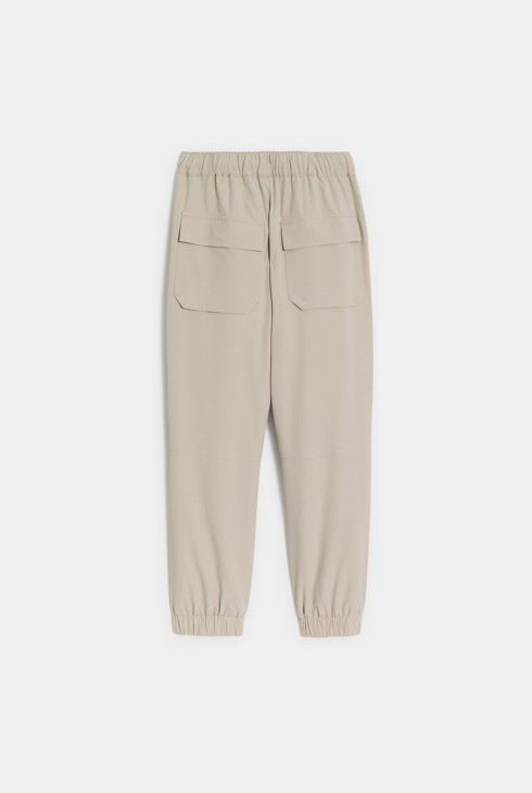 Geschmeidige Hose in Beige für Jungen 2