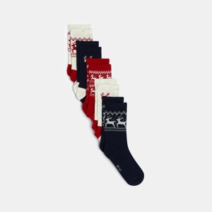 Chaussettes motif Noël Garçon (lot de 5) 1