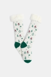 Chaussettes anti-dérapantes gris clair Garçon 2