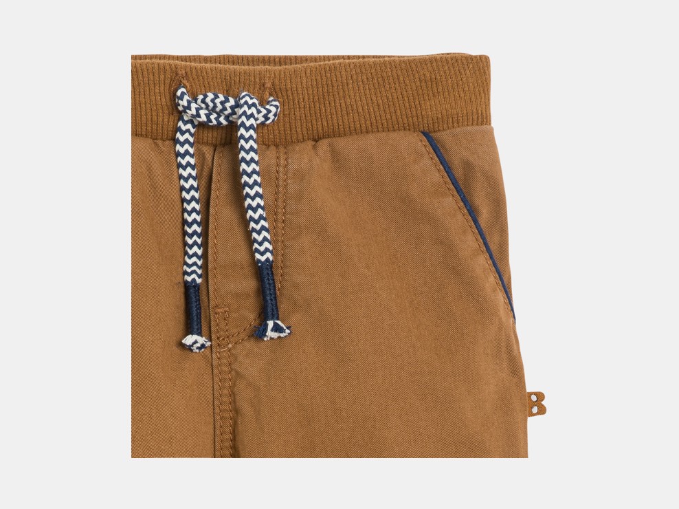 Jogpant coton marron bébé garçon 2