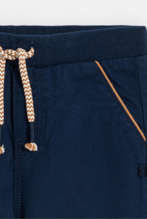 Blaue Jogpants aus Baumwolle für kleine Jungen