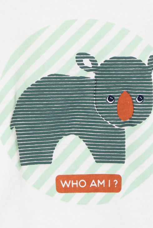Grünes T-Shirt mit Koala Kleinkind Junge