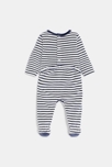 Dors-bien velours rayé fusée bleu bébé garçon 3