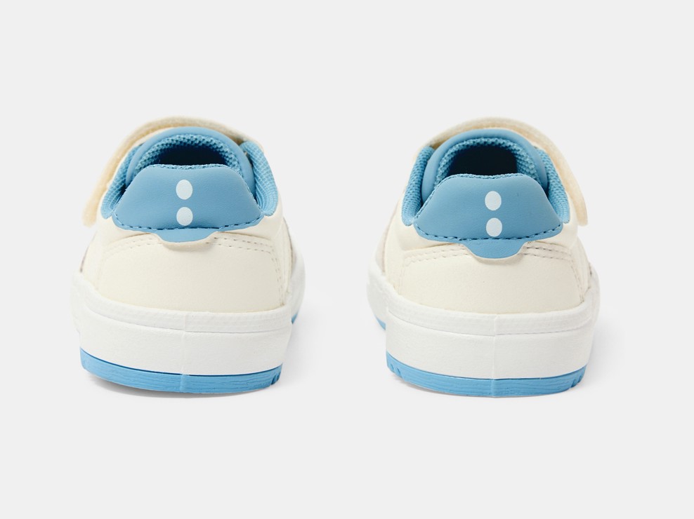 Basket street basse blanc bébé garçon 2