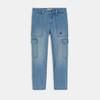 Jean cargo denim bleu fille Chipie