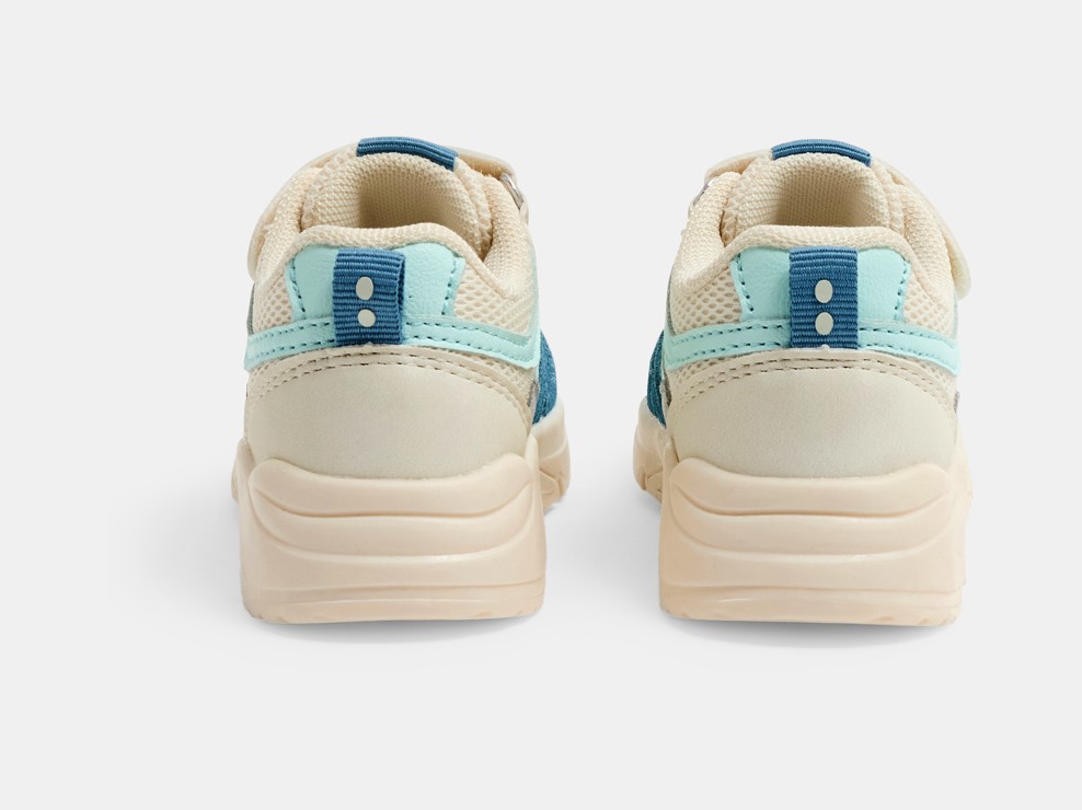 Baskets running bleu bébé garçon 2