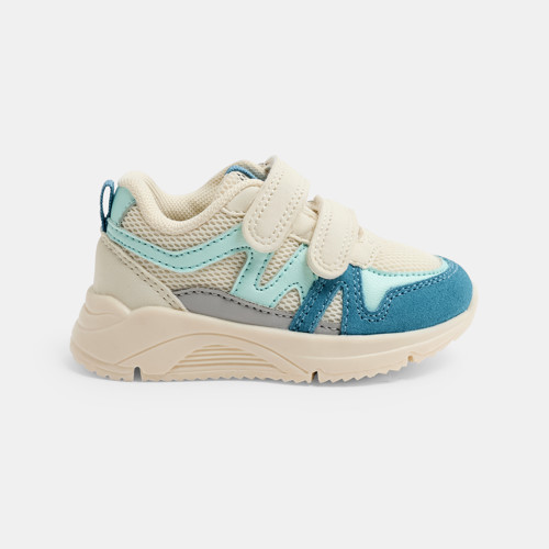 Baskets Running Bleu Bébé Garçon - Bleu Mineral - 23 - OBAIBI