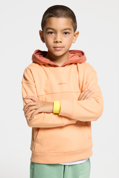 Oranger Hoodie für Jungen