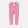 Pantalon cargo rose fille Lili Gaufrette