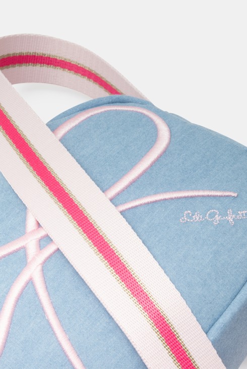 Sac à bandoulière bleu Lili Gaufrette